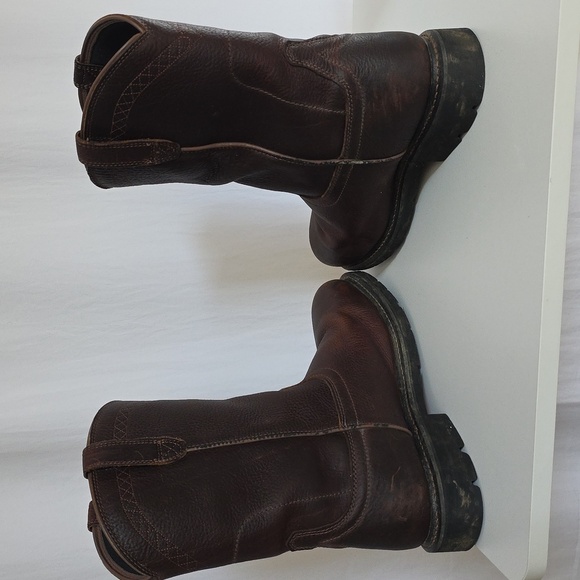 Ariat Mens Brown Waterproof Work Boots. Size 12EE - Picture 3 of 13